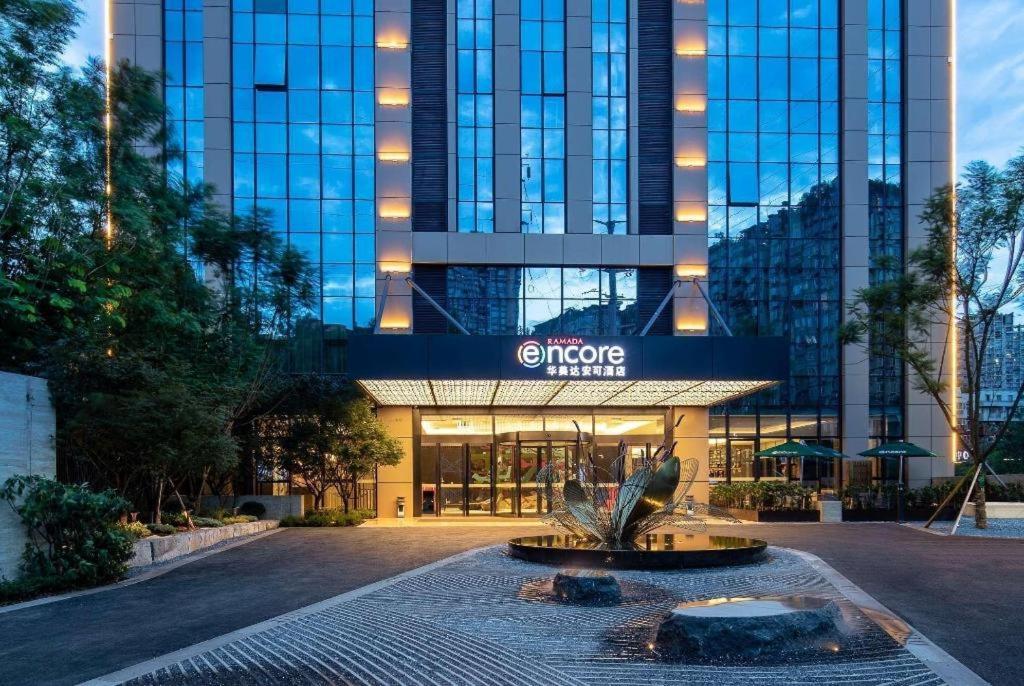 Ramada Encore By Wyndham Chongqing Yubei Exterior foto