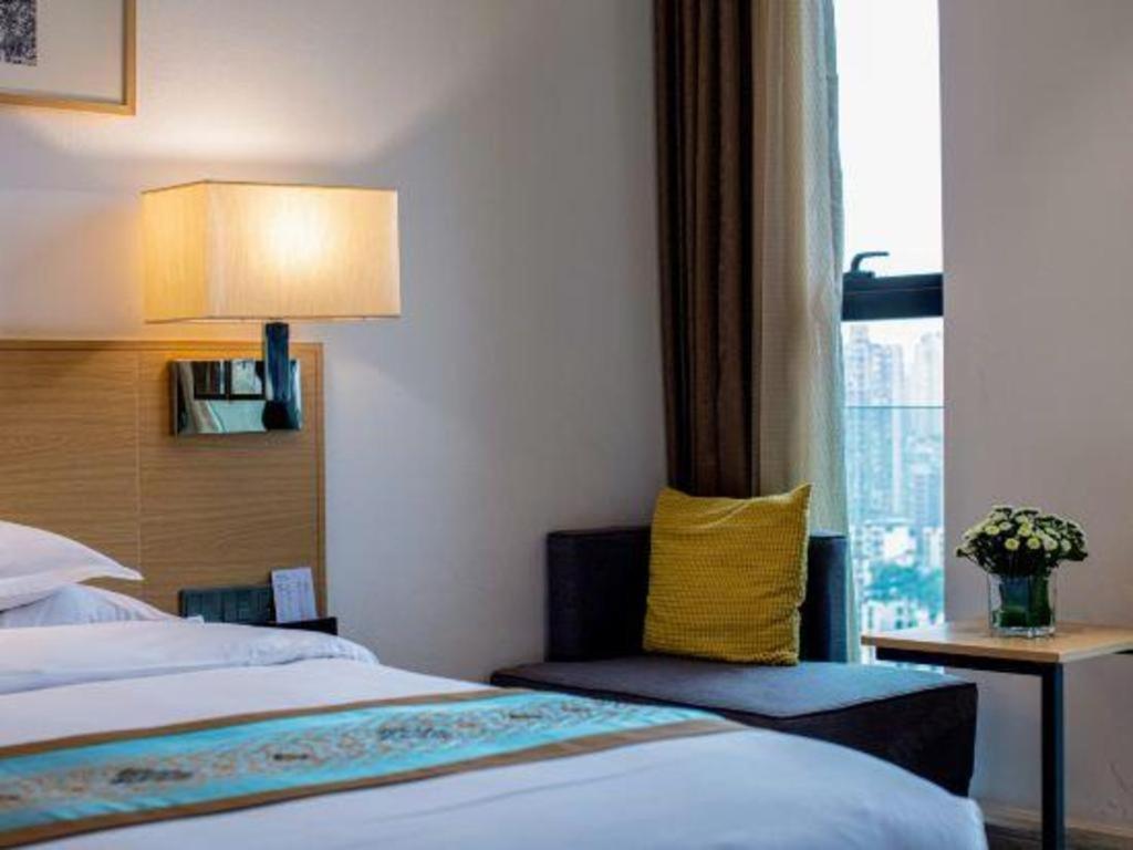 Ramada Encore By Wyndham Chongqing Yubei Exterior foto